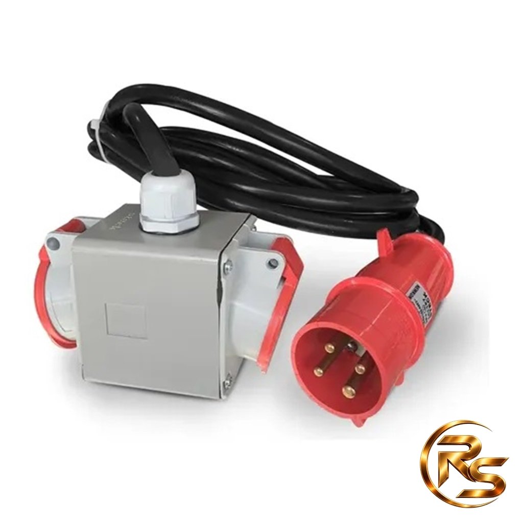 Extensão com Caixa de Tomada Blindada 24V Steck (Robô Portátil NR-10)